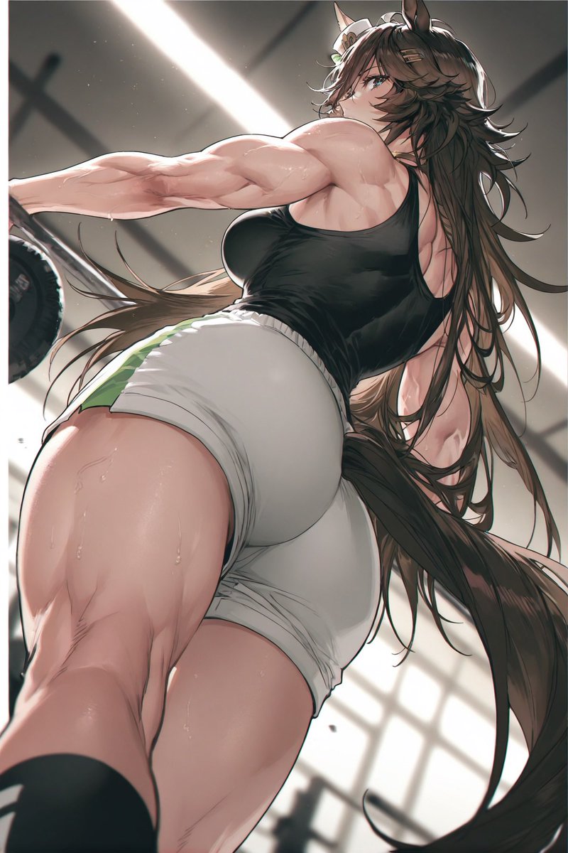 nas_AIrt's tweet photo. お題箱より「筋肉シービー」 https://t.co/7xCYCBkxJx