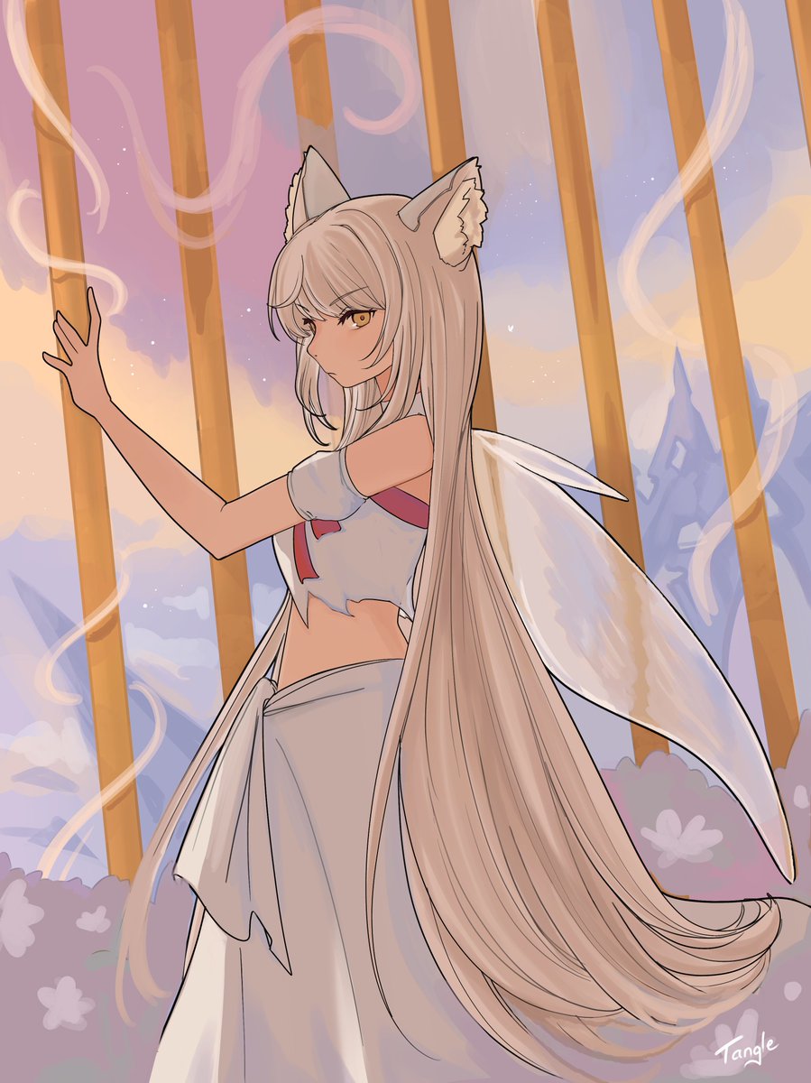 UntangledTangle's tweet photo. Birdcage #XenobladeChronicles3
Because I can put M into Asuna's outfit if I want! https://t.co/KdvFwUlBzn