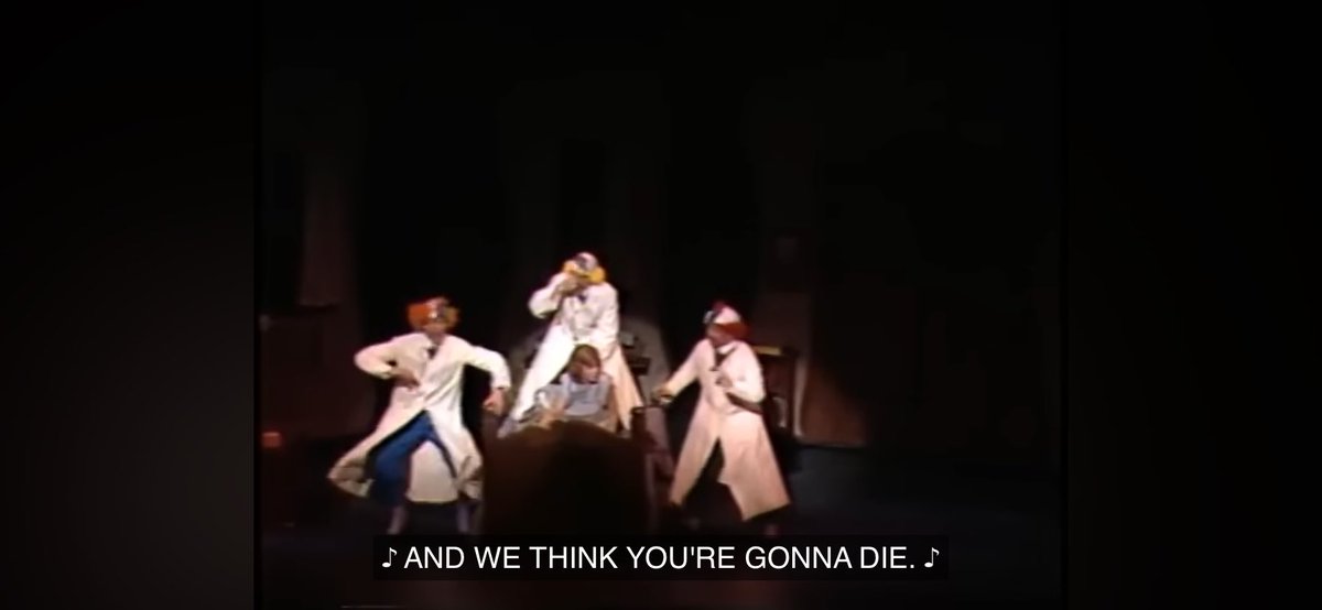 samariewebdom's tweet photo. Watching the raggedy ann broadway musical bro what the hell is this https://t.co/65Ldsdrk10