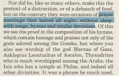 goatofthousand's tweet photo. @Hyperaionian @parhypostates @LukewarmDrinker @DanielAJones93 Plato’s ban in the Laws is for a city with public temples to promote civic unity and prevent superstition, innovations and such, not a timeless command against all private devotion. Proclus himself kept personal and theurgic practices. https://t.co/1XSzEPmnro