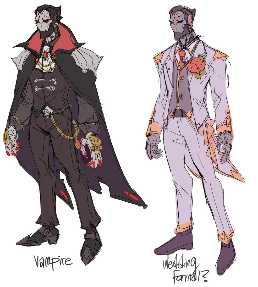 diverwizard's tweet photo. very old art warning but i treat him like a barbie dress up doll, he will never be a hero so i have free reign https://t.co/21DGb9mlKe