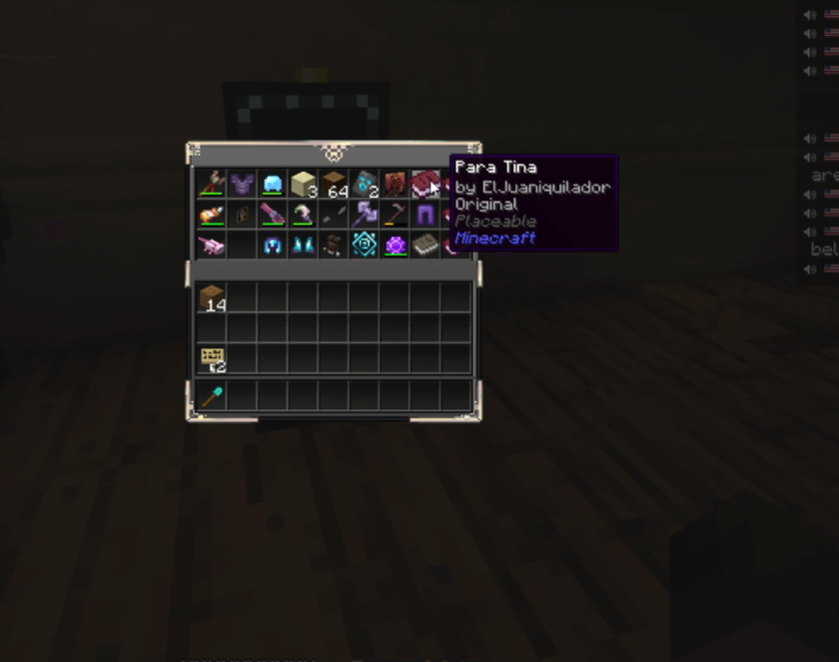 anon_402's tweet photo. Foolish guardando la mitad del corazon de Jn con sus botas de 2nd al Mando Deluxe, Tina sus cartas viejas, y Ash su pintura original

Todo guardado en sus Ender Chests porque no pueden permitir que les pase algo a las cosas que les regalo el   :(( https://t.co/JIlZ3tCJjf