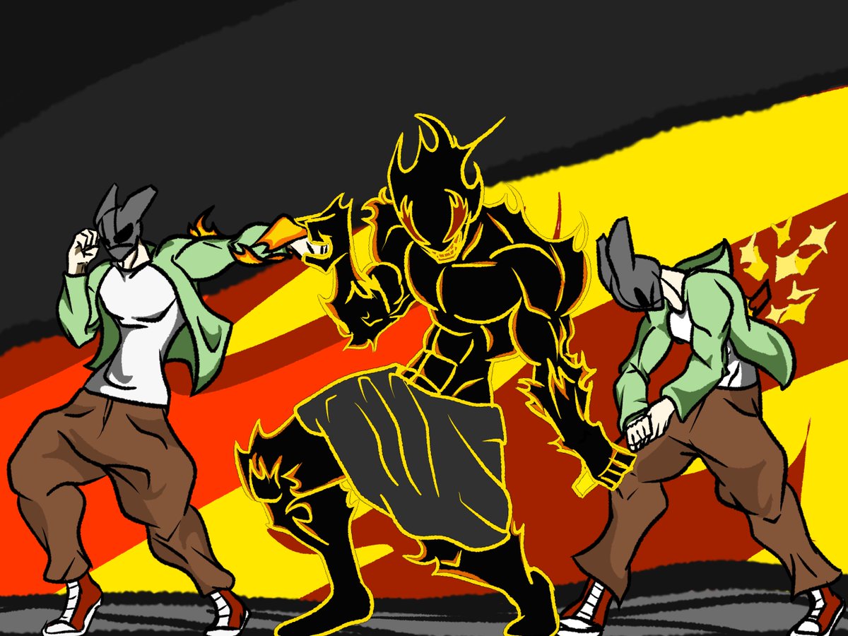 Not_RedL3R's tweet photo. Timelapse de un dibujo simple hecho de 2 oc´s que pedí por ds, osea no son mis oc´s Me gusta esto de dibujar personajes originales de otra gente, da un aire fresco y me ayuda a practicar
Los poderes de los randoms son de fuego y clonación explosiva
#OCㅤㅤ #timelapse https://t.co/q4zN4ZyvJa