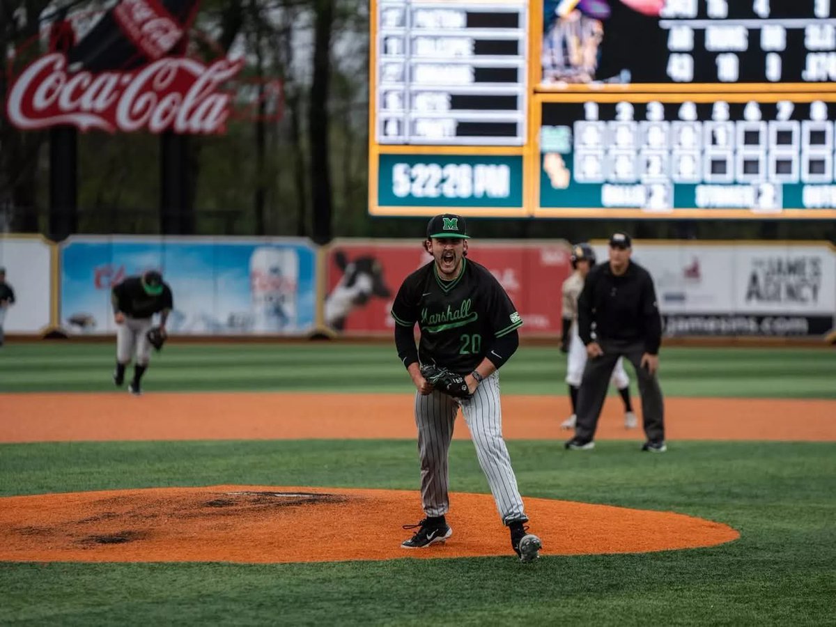 JFitzTV's tweet photo. .@RaginCajunsBSB transfer pitcher Griffin Miller on why he chose the #Cajuns: “I would trust Taylor Sandefur with my life…once I got down here and got to learn more about what kind of guy Coach Deggs is and the culture that he has built, I knew it was the right place for me” https://t.co/5UyGJUz8Nh
