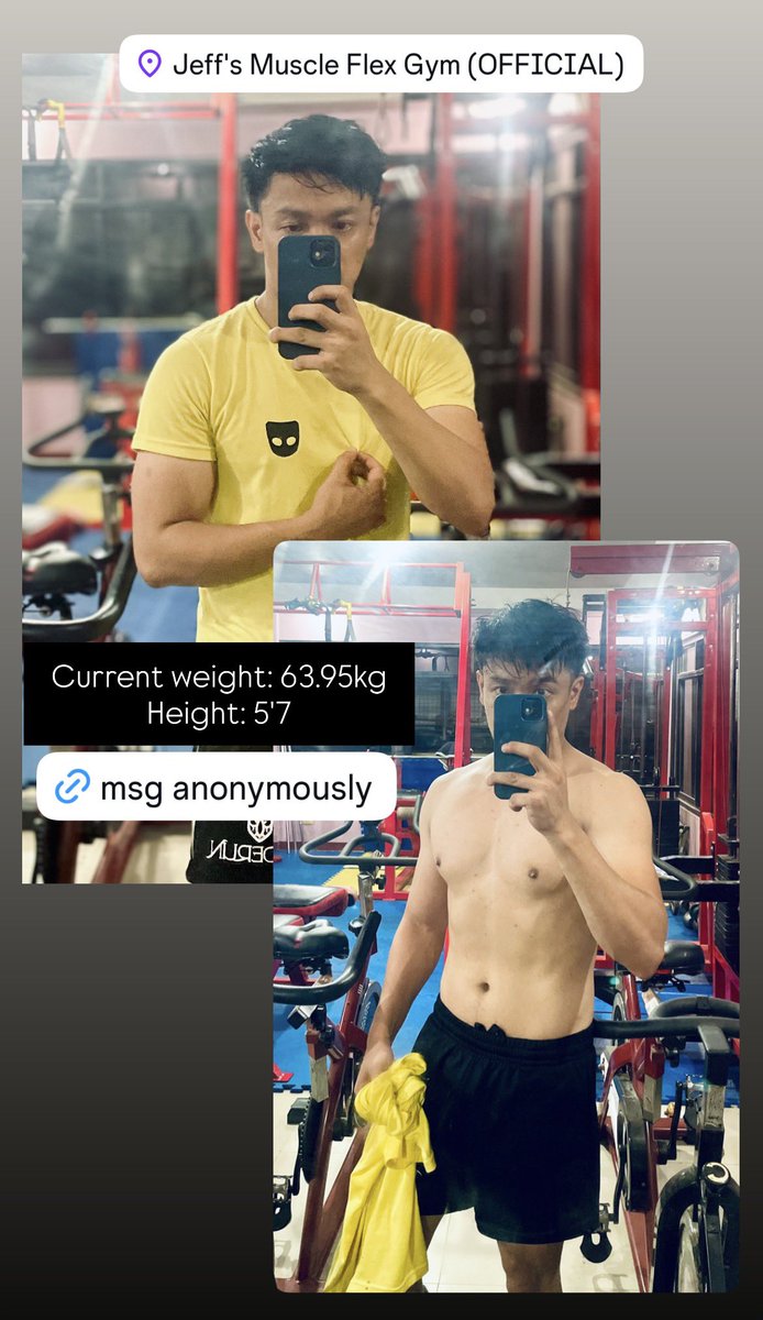 renierbona's tweet photo. Gym thingz.

Msg anonymously: https://t.co/Ch8pdSl6e5 https://t.co/O0twh1ZBdx