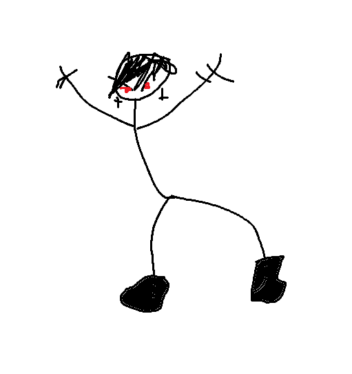 Entrophical's tweet photo. @PasatempioCS Evilman the Emo Chad https://t.co/lHfF6K6azg
