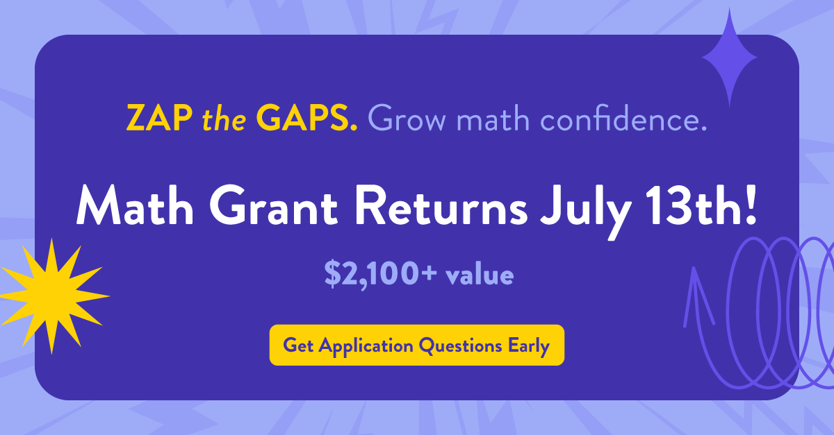 explore_k12's tweet photo. Zap the gaps. Grow math confidence.⚡ 

The Reflex + Frax Math Grant returns July 13, giving selected teachers in grades 2–8 free classroom access for the 2026–2027 school year. Submit your interest form now to get early access to the application questions before grants officially open: https://t.co/jsr9ndUc0W

#Reflex #Frax #MathTeachers #MathGrants