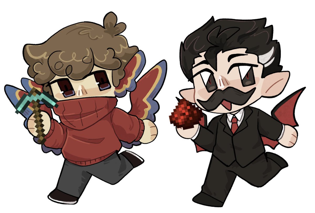 Zerozerosenpai's tweet photo. A bunch of hermit chibis I’ve drawn so far!
#hermitcraft https://t.co/19t7Hn2Scv