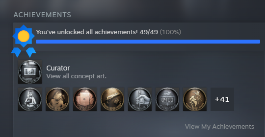 Alex_Stakov's tweet photo. @Joeel213 Just kidding. I'm never gonna get 100% in Re 8 cause Shadow of Rose is boring as fuck. But I finished Requiem today. https://t.co/B79aSGRv8B