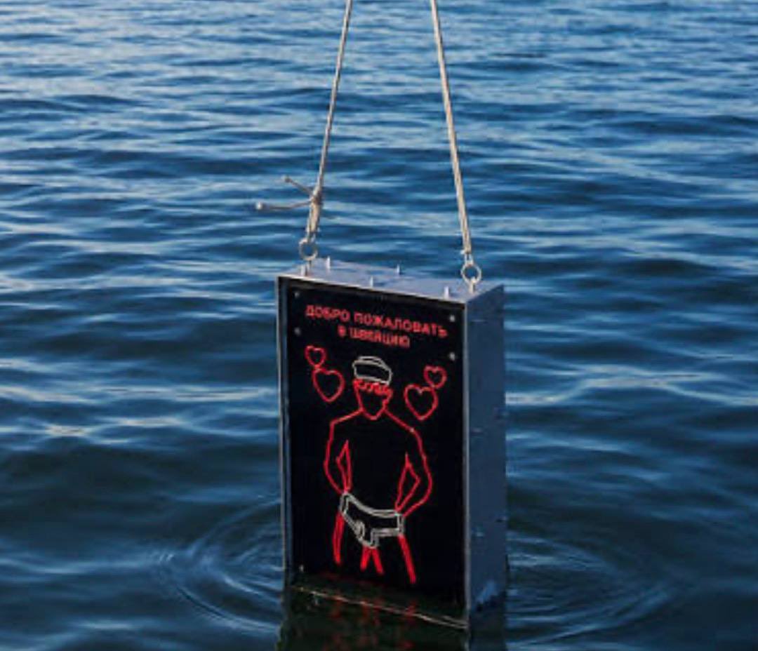 MorbidKnowledge's tweet photo. After finding a Russian submarine in its waters, Sweden installed an underwater neon sign that read, “This Way If You Are Gay,” and called it a military deterrent.

In October 2014, the Swedish military launched the largest underwater search operation since the Cold War after a suspected Russian submarine was spotted in the Stockholm archipelago. 

They deployed ships, helicopters, and over 200 personnel for a week. The operation cost 23 million Swedish kronor, roughly £2.2 million. They found nothing.

The Swedish military quietly confirmed it could not identify the vessel. International media mocked Sweden relentlessly.

Six months later, a pacifist group decided to handle things differently. 

The Swedish Peace and Arbitration Society launched Operation The Singing Sailor, a sonar device placed in the Stockholm archipelago transmitting a Morse code message reading "This way if you are gay."

The device featured an animated neon sign showing a man in a sailor's hat and white underpants thrusting his hips with love hearts flashing behind him. 

It read "Welcome to Sweden" in both Russian and English, with "Gay since 1944" added, a reference to the year Sweden legalised homosexuality.