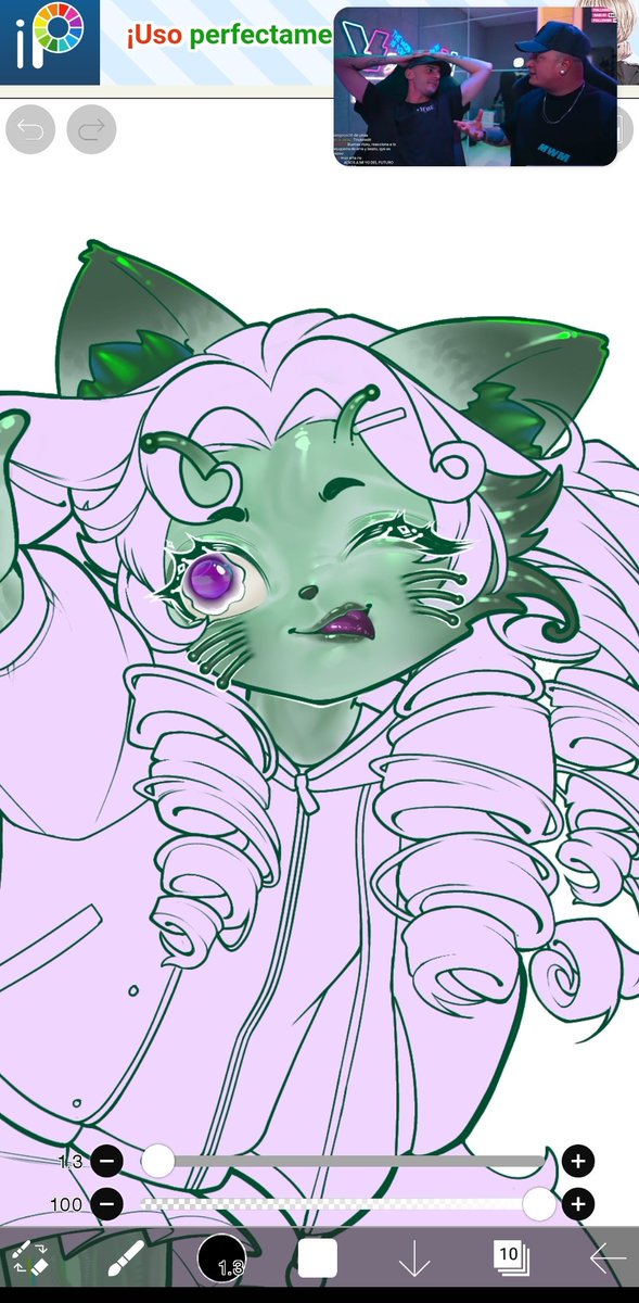 wilsonrandomxD's tweet photo. Renderice la piel  del personaje #wip https://t.co/bw5aA9p5NW