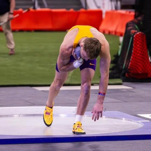 UNITrackFieldXC's tweet photo. CAREER-BEST THROW!!! 💪 

Carter tosses for 44' 10 3/4" and takes ninth in the shot put!

#EverLoyal | #LegacyEra | #NCAAtf https://t.co/4htzwu3pe3