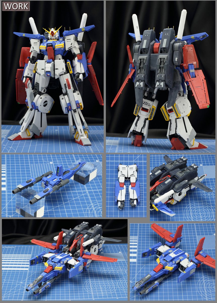 ZZガンダム MG-ZZガンダムVer.Ka制作概要①