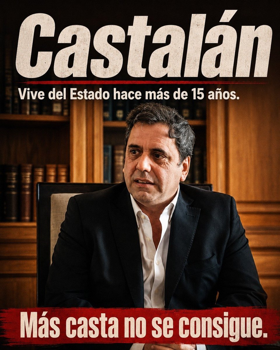 LautaroSoriaokk's tweet photo. Apaaaa...
Esta no la tenía @catalanlisandro ! Eyyy @llatucoficial este viene a combatir la casta? Ahh no no, este es CASTA. CASTA. #CASTALÁN . https://t.co/nICQmayZtm