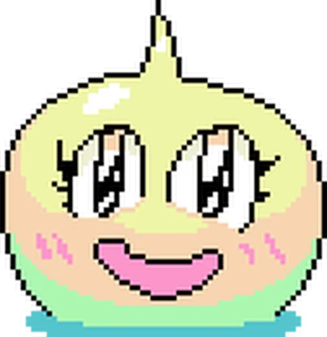 HuneeBruh's tweet photo. You know who's plant-themed, associated with Japanese culture, AND pink and yellow?

Onionsan for Chapter 5. https://t.co/ljQ5CX5ZtV