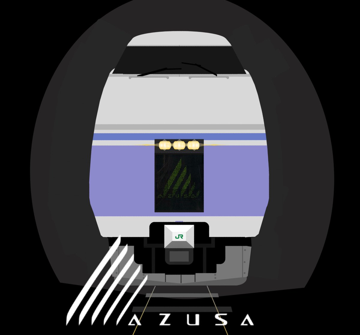E233HamaLine's tweet photo. AZUSA。

Canvaにて作成。（幕、ロゴ、JRマークのみ素材使用） https://t.co/e8cSAjX3rG