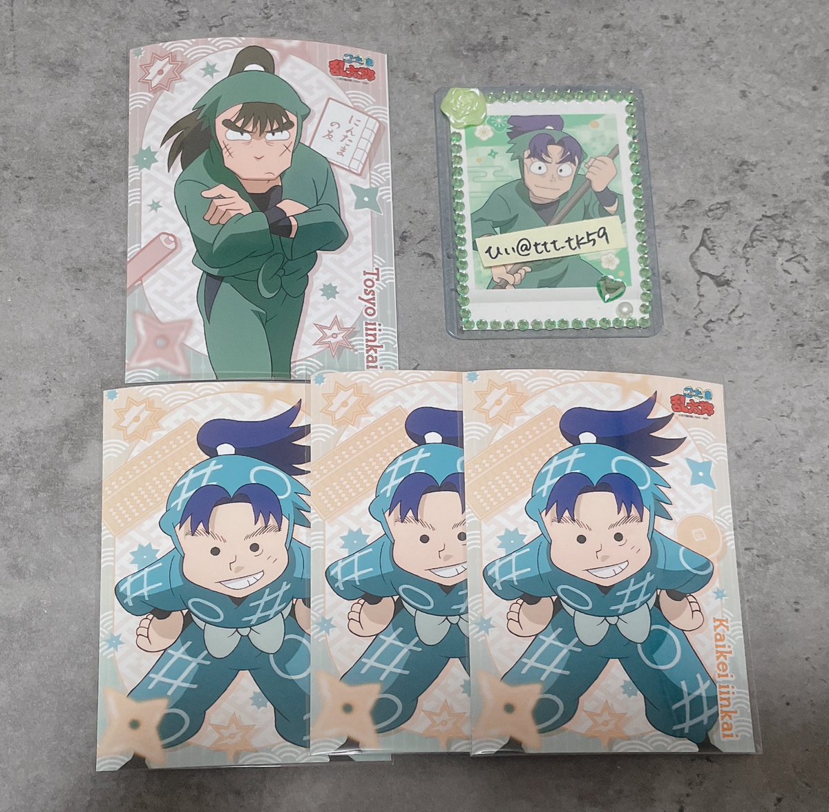 ttt_tk59's tweet photo. 【交換】忍たま乱太郎 ファミマプリント ランダムブロマイド 委員会の段 L判

(譲)中在家 団蔵
(求)潮江 神崎

郵送交換📮
2点纏めての方優先です。難しいかと思いますがお心あたりのある方はお声掛けください。 https://t.co/IkFog1SoP7