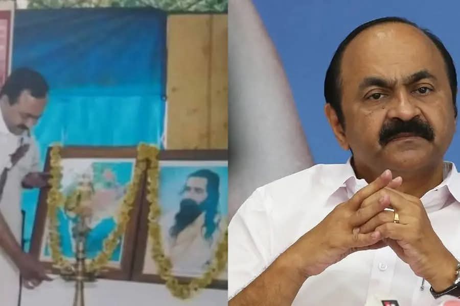 Dinesan__'s tweet photo. MG Uni. സെനറ്റിലേക്ക് RSSകാരെ നാമനിര്‍ദേശം ചെയ്ത ഗവര്‍ണറുടെ നടപടി എതിര്‍ക്കുമോ എന്ന ചോദ്യത്തിന് പൂക്കിയുടെ മറുപടി -കാവി വല്‍ക്കരണം ഇപ്പോള്‍ തുടങ്ങിയതല്ലല്ലോ. മുന്‍ സര്‍ക്കാരിന്റെ കാലത്തുള്ളതല്ലേ എന്ന് .എന്ന് വെച്ചാൽ
കാവി വല്‍ക്കരണം എതിര്‍ക്കാനുള്ള പരിപാടിയൊന്നും തനിക്കില്ലെന്ന് https://t.co/m3opmz8j3Z
