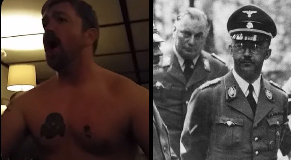 ToddRathner's tweet photo. @HistoryBoomer I have a problem bc he’s an actual Nazi. https://t.co/U6dY7fPicA