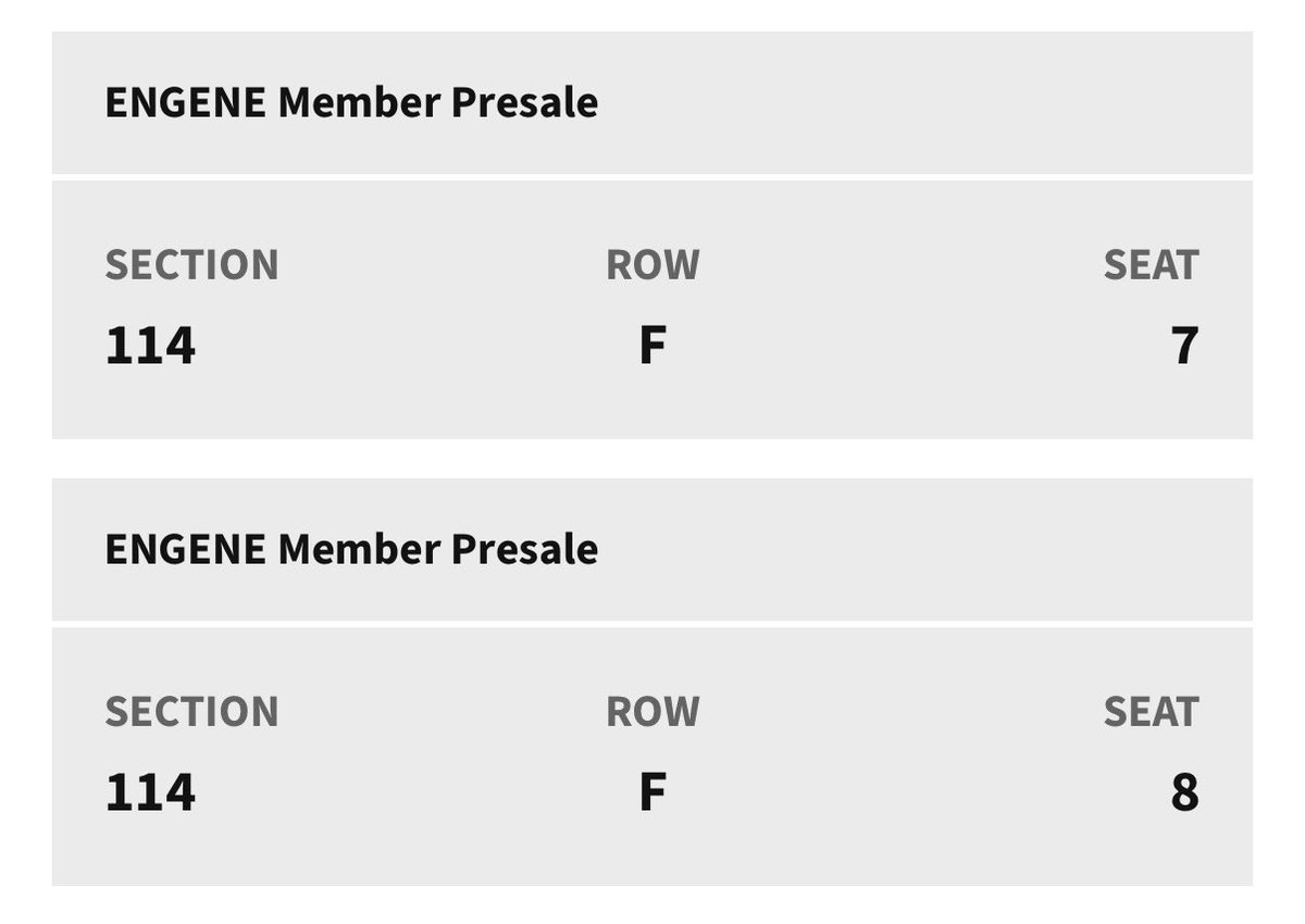 palepjm's tweet photo. selling 2 tickets for enhypen !! https://t.co/bb0LkLYzQ2