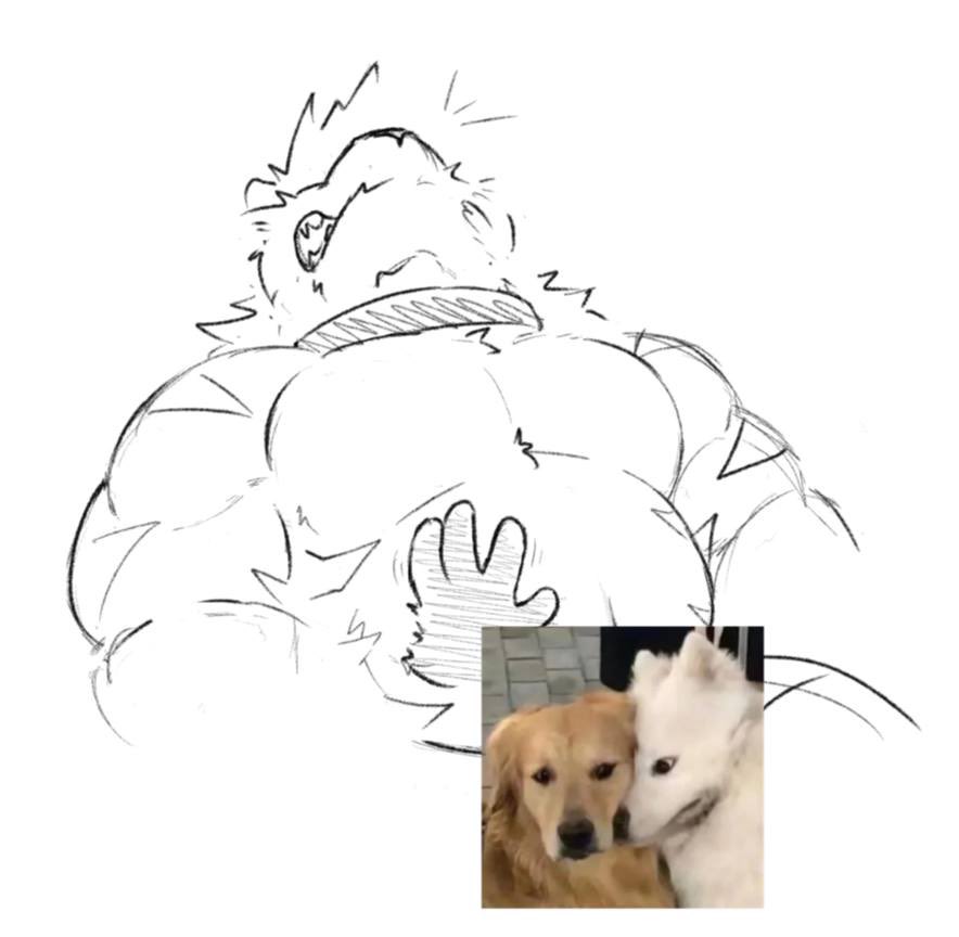 AzulyFurro's tweet photo. Blurro Doddle 🍞 https://t.co/Chz4NkmU29
