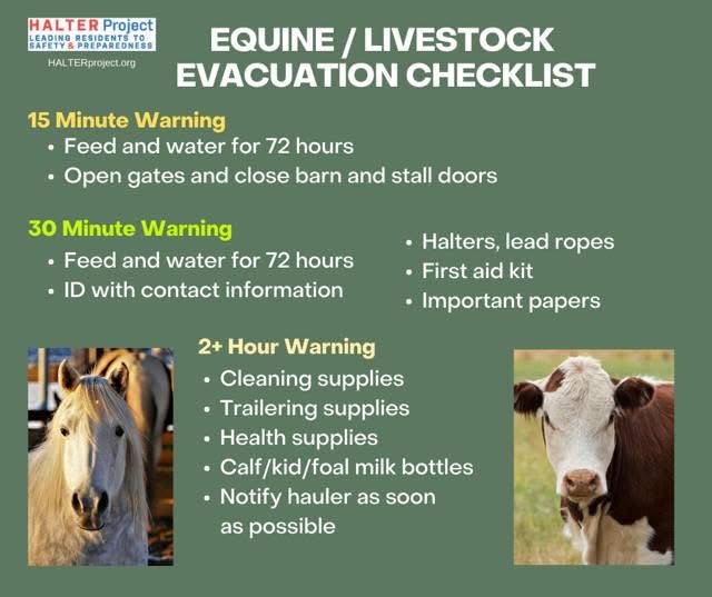 halterproject's tweet photo. For those with equines and livestock. https://t.co/KEcELd2AZr