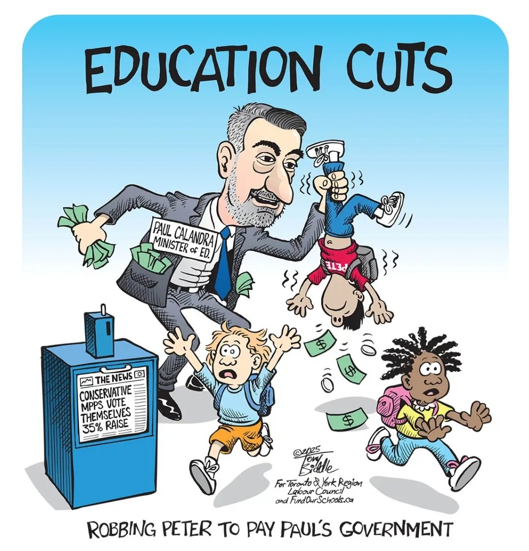 Freire1Pb's tweet photo. Trumper Ford billed Ontarians more than $140,000 in private plane charters last year.
Paul Calandra billed Ontarians $23,000 for a community BBQ, $2,200 for Strawberry pancakes, $11,000 in Santa Claus parade expenses and $5,700 for Toronto hotel stays.
https://t.co/SLKUh1SOdH https://t.co/Nld7QLsjQN