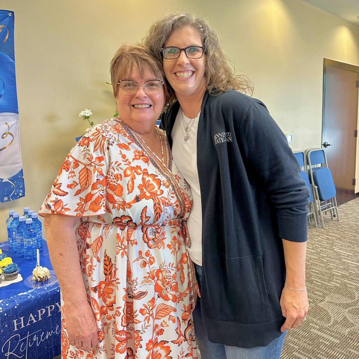 BSBks's tweet photo. We had a wonderful time celebrating Monica and her retirement with family, friends and coworkers. Thank you, Monica, for your many years of dedication and service. We wish you all the best in this exciting new chapter! 🎉💙 https://t.co/fQ1gpctRxA