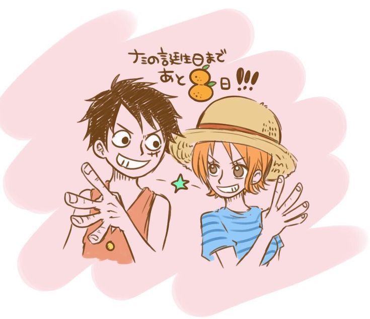 NAMI88q's tweet photo. 🥺❤️🧡

#ONEPIECE〜 
#lunami https://t.co/KZyZ1dgrui