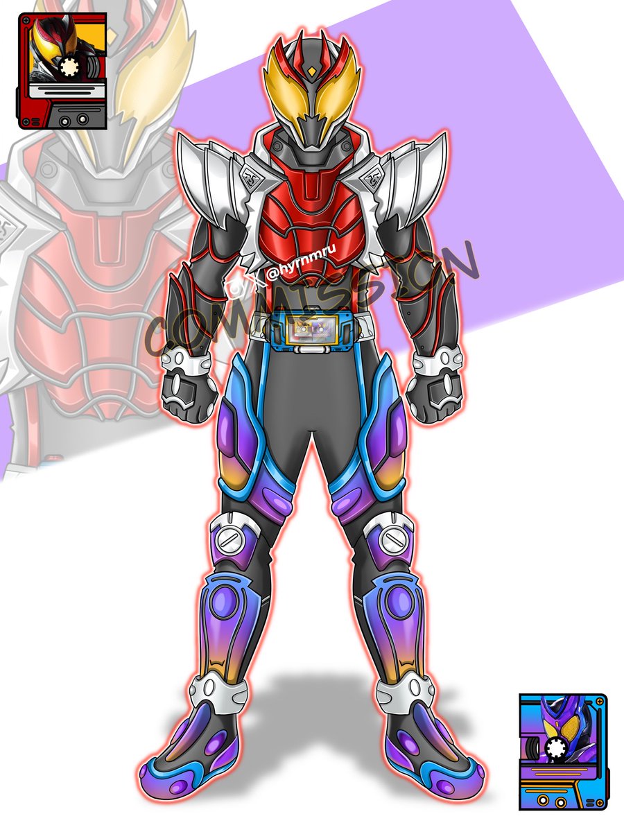 hyrnmru's tweet photo. Kamen rider Record forms
Commission for @TotallyNot9292 
Thanks

#kamenrider #kamenrideroc #tokusatsu #art #artwork https://t.co/wv4PX5BmFM