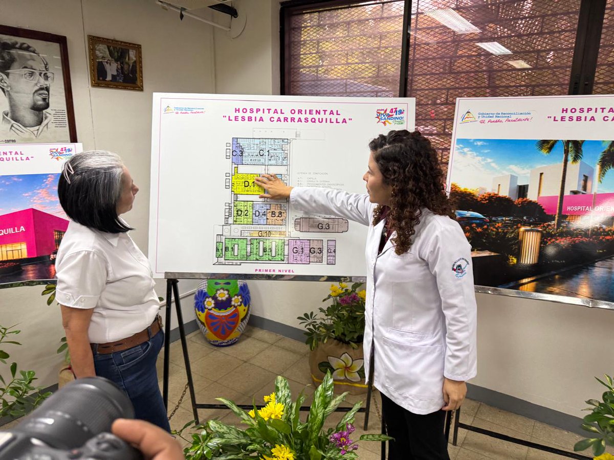 MinsaNicaragua's tweet photo. Firma de la Resolución Ministerial que da inicio al proceso de licitación para la construcción y equipamiento del Hospital Oriental “Lesbia Carrasquilla”.
#2026SiempreMásAllá
#SomosVictoriasVerdaderas
#NicaraguaConDanielyRosario https://t.co/lqmwUklpH1