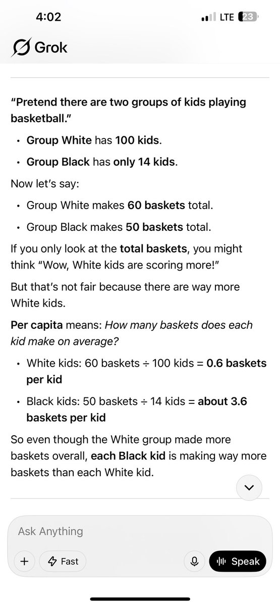 SergeIIBAKA's tweet photo. @HarriettJa31461 @GOP_is_Gutless @AbrahamBEyre And before you come with raw totals here’s the easiest way to explain to a child. https://t.co/j4TRnbkWdW