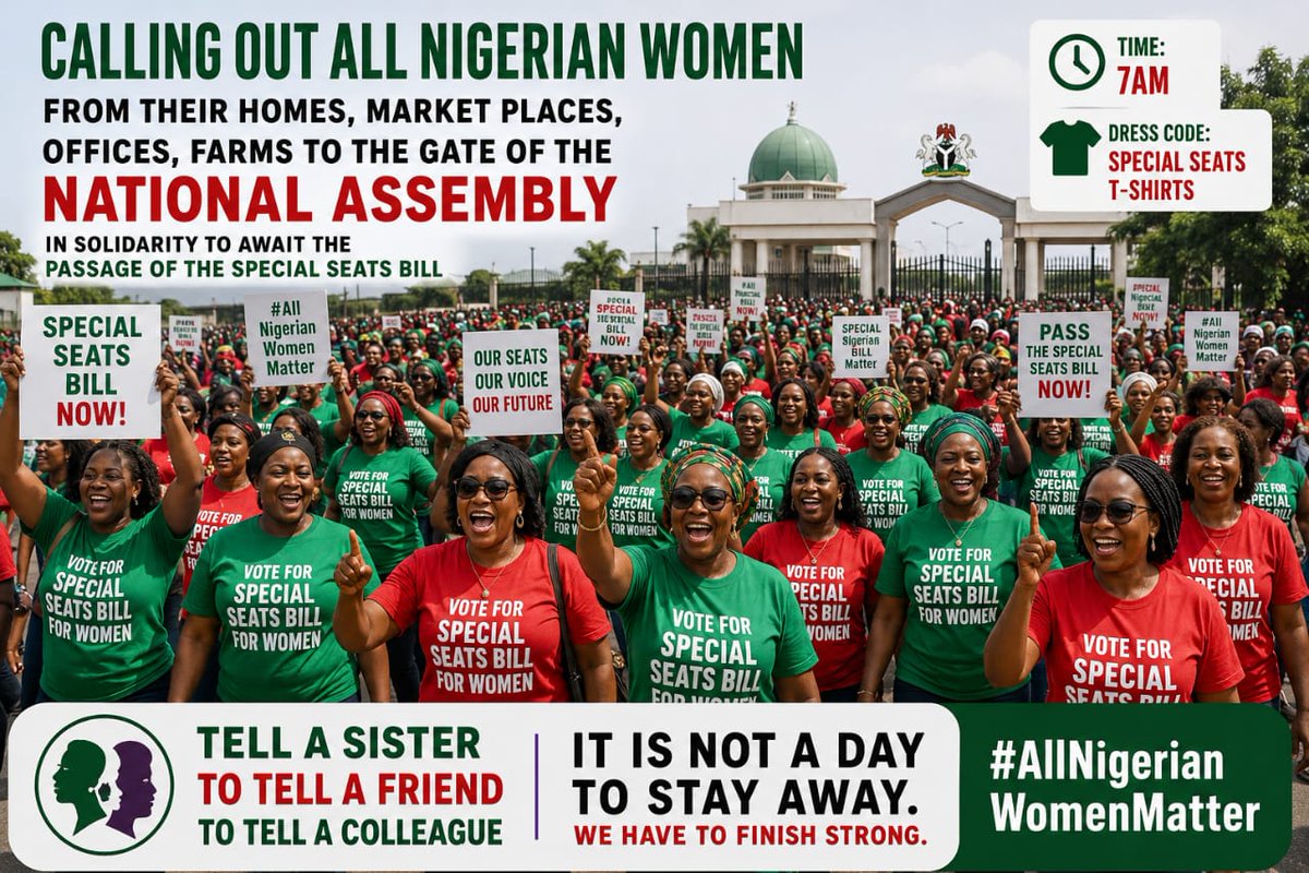 khadijat_AS's tweet photo. Join Us Tomorrow
#specialseatsbill https://t.co/SLxGMeV0mH