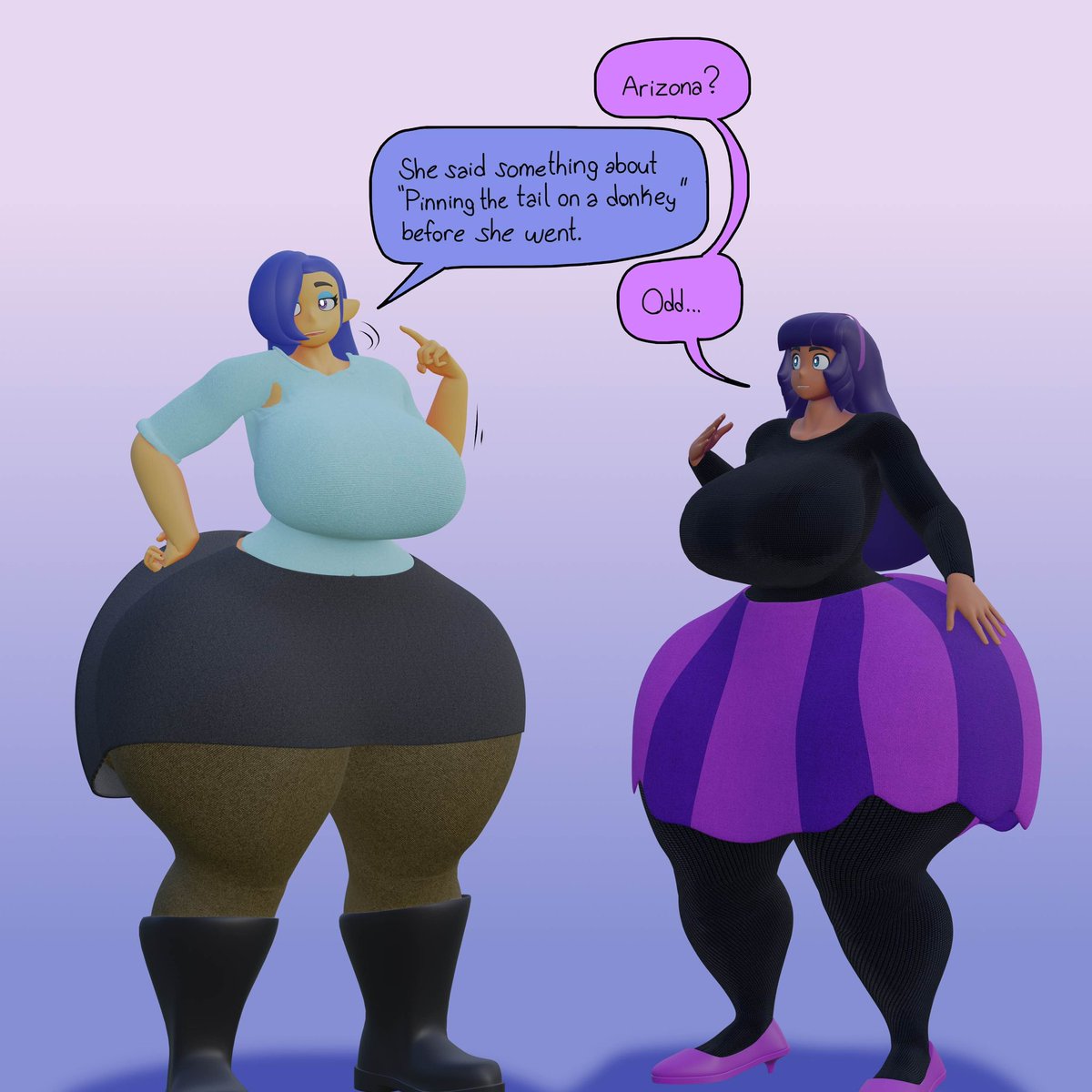 NitWitTwit_'s tweet photo. “Butt of her Joke” 🍑 🍎 https://t.co/B4JkoFOosI
