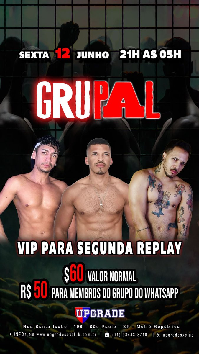 upgradesxclub's tweet photo. Mais um fim de semana para você foder e ser fodido! 

Estamos te esperando...

@Paudekavalo @imjohnnyalves @Mr_Felixxx @EvertonOlimkdh @recatadodobar @TinhoGus @DOTADUSXXX @boyvicttor @RogeriodotaduSp @Dante_Greco_ @LuckasJackson1 

+infos em nosso site
https://t.co/d9DiD3wx5U https://t.co/qvuToTxBX9