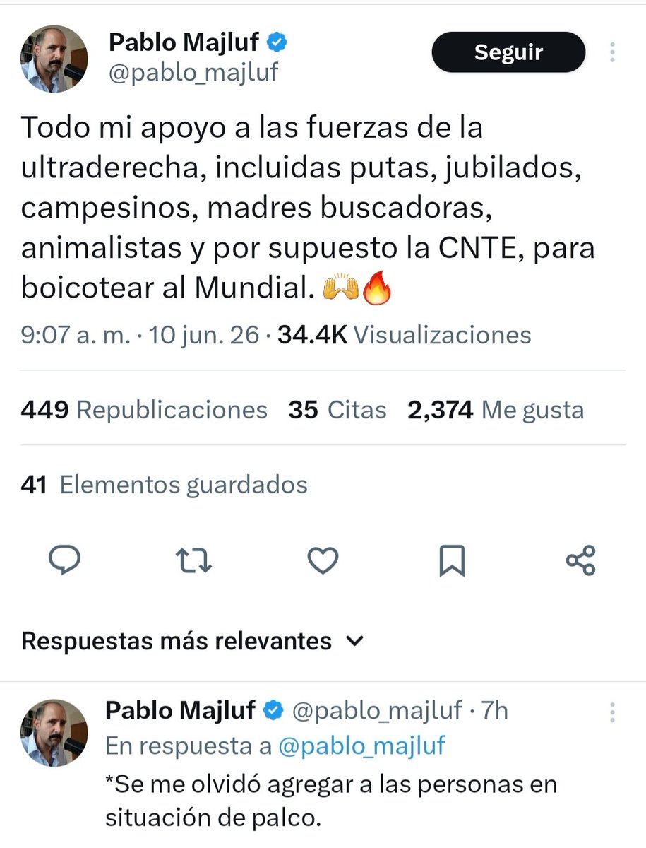 ZuritaCarpio's tweet photo. Por si todavía tenían dudas de que @pablo_majluf tiene mierda en la cabeza https://t.co/UzvHw23nCe