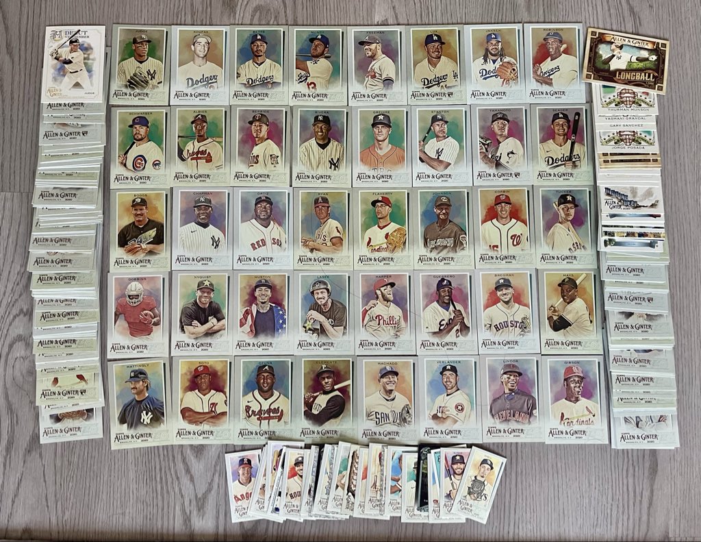 krunasty's tweet photo. @LAcarddude Allen and Ginter 190 card lot + auto/relic lot. Open to offers https://t.co/0pIpGzu5uF