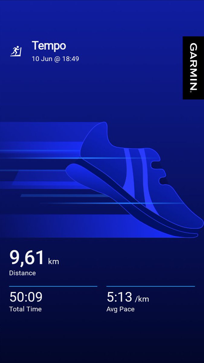 azedwa's tweet photo. After an intense volleyball session earlier this week, I finally got my first run in! So happy with this tempo run. Feeling great! #keeprunning https://t.co/xzcIhKuTve