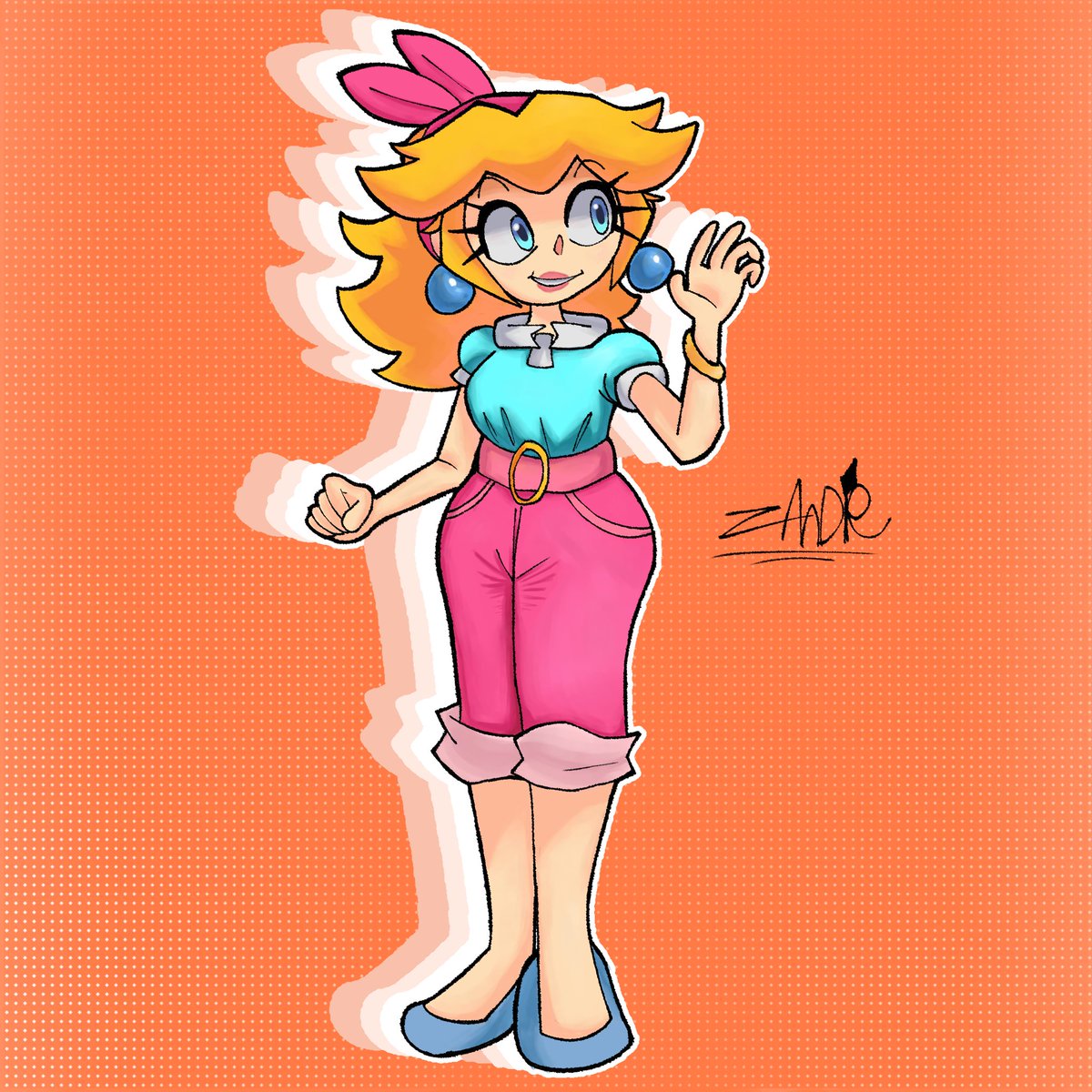 I like this costum e #princesspeach #peach #mariokart #mariokartworld