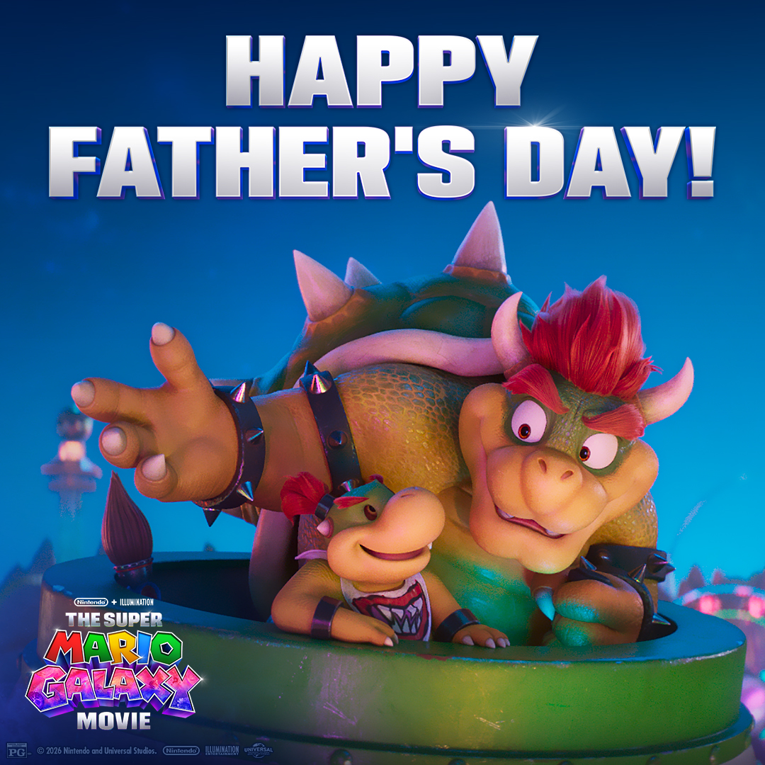 supermariomovie's tweet photo. Happy Father's Day to Bowser and all the dads https://t.co/Mj1XyKTXel