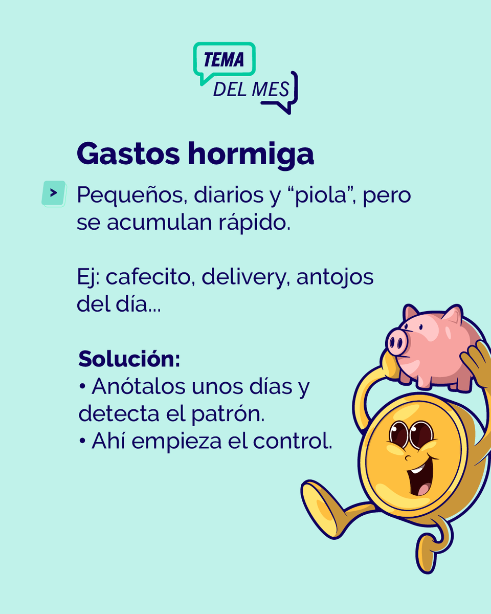 centralentuvida's tweet photo. En Central en tu vida hablamos de esos gastos que muchas veces pasan desapercibidos, pero que pueden afectar más de lo que imaginamos. 💸 https://t.co/fXBTJQQbTK