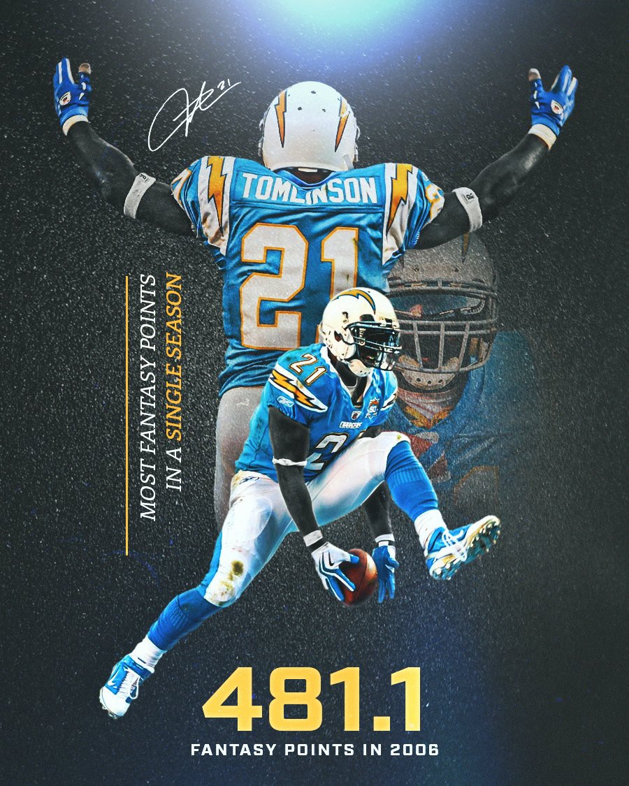 BoltUpYo's tweet photo. LaDainian Tomlinson. https://t.co/SEx4DlB5af