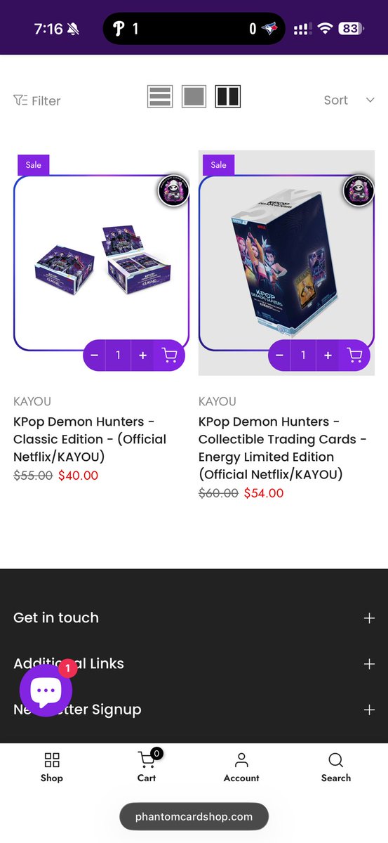 PhantomCardShop's tweet photo. KPop Demon Hunters now available and ships tomorrow!

https://t.co/nzJnaMiKzL https://t.co/Qfr3opAQRG