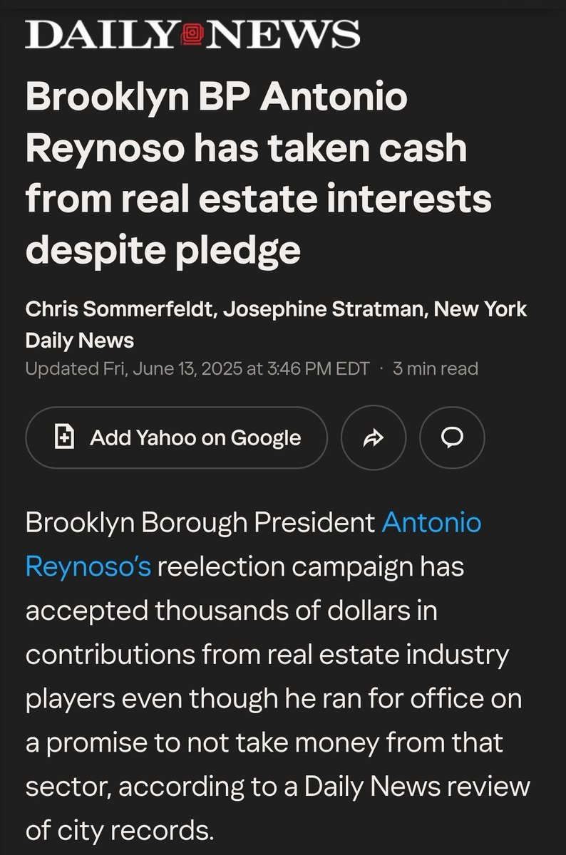 justicedems's tweet photo. Big or small, Reynoso broke his promise. https://t.co/rHtqv2y9M7