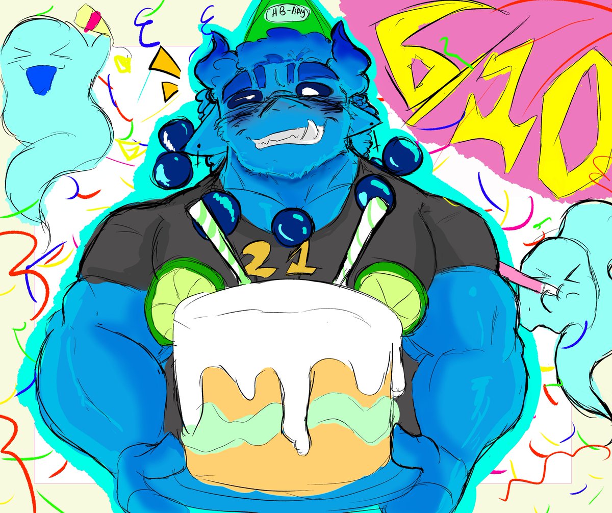 ShadowingGrays's tweet photo. birthday drawing for the birthday boy!

happy @kolposting  day!!!!! https://t.co/7waTwhxHTw