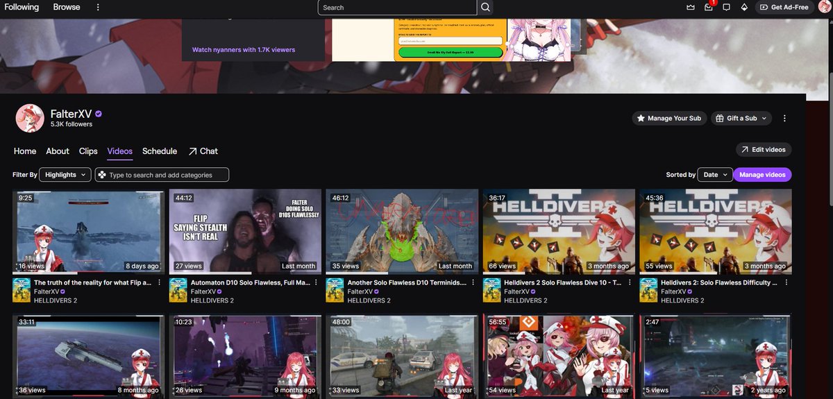 falter_xv's tweet photo. :smug: me noises!
I'll be back streaming tomorrow for you guys!

#Vtuber #FalterFireRises #WorldwalkerUniverse 

It's good to be back, and it's great to be in my lane that other's follow me into that they don't belong in.
If only they'd uninstall their games instead of chasing me into mine when they just wish they could be as good as me!
