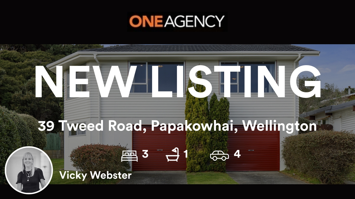 ElmanAvallone's tweet photo. 🛌 3 🛀 1 🚘 4
📍 39 Tweed Road, Papakowhai, Wellington

Our agent’s latest listing on RateMyAgent
https://t.co/vw605tJ5g7

Salesperson 20073630
Licensed REAA 2008

...
#ratemyagent #realestate #One_Agency_Select_Realty https://t.co/ko0lBBB37p