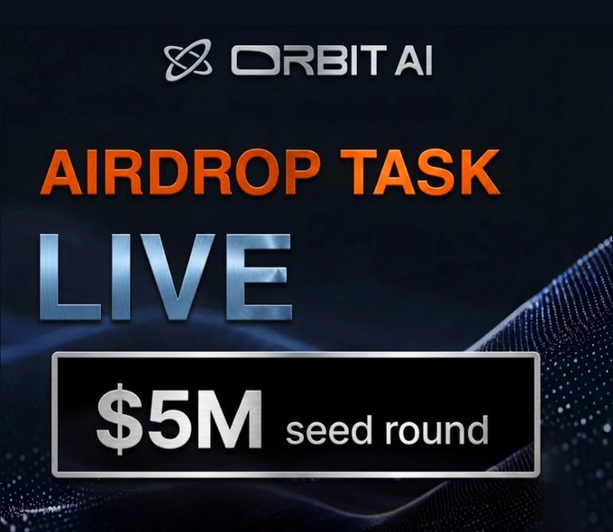 Victornguyen10x's tweet photo. Săn airdrop Orbit AI: Dự án AI vũ trụ gọi vốn $5M - Nhận ngay 110,000 Points Free! 🚀🧠

Một kèo thuộc Narrative AI + Space-Based Infra (Hạ tầng AI dựa trên không gian) cực kỳ mới. 
@OrbitAI_OAI là dự án xây dựng hạ tầng AI ngoài không gian phục vụ cho các nhà phát triển, trader và AI Agent.

Dự án vừa gọi vốn thành công $5 triệu vòng Seed từ PowerBank, Starlink AI Acquisition Corp, Intellistake và ĐÃ XÁC NHẬN có Airdrop thông qua hệ thống Point mới mở.

Hướng dẫn húp nhanh 110K Points :

Bước 1: Truy cập trang chủ chuẩn: https://t.co/N85rW1przo

Bước 2: Bấm vào biểu tượng menu 3 dấu chấm góc màn hình.

Bước 3: Chọn mục Airdrop và tiến hành đăng nhập bằng cách kết nối ví EVM của ông.

Bước 4: Quét sạch các nhiệm vụ mạng xã hội (Social tasks) đơn giản hiển thị trên màn hình.

Bước 5: Bấm Claim để bỏ túi tối đa 110,000 Points.