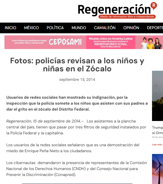 taller2006's tweet photo. Oigan chairos
¿Recuerdan cuando la policía de Mancera en tiempos de Peña Nieto cateó niños para permitirles el acceso al zócalo un 15 de septiembre del 2014?
¿Recuerdan el escándalo que hicmos y las críticas a ése gobierno?
¿Dónde quedó la indignación que dijeron sentir?
¿Por qué ahora que las cosas están peor no han acudido a la CNDH?
https://t.co/iundEkBNdn
