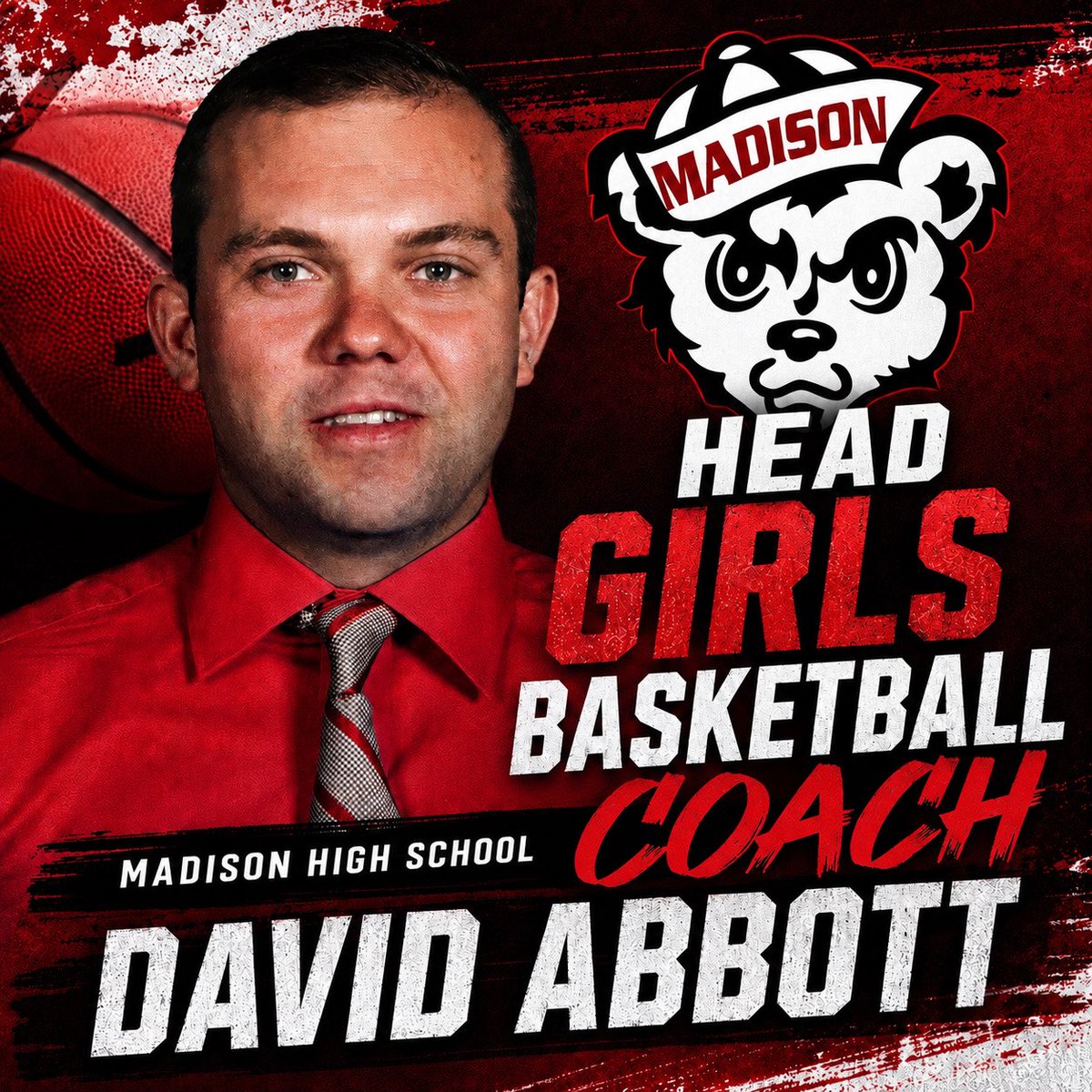 madisonladycubs's tweet photo. 🏀Coach Abbott🏀

Please help us welcome Coach Abbott to the Madison Family. Go Lady Cubs! ❤️🖤 https://t.co/0iG6XiNcOe